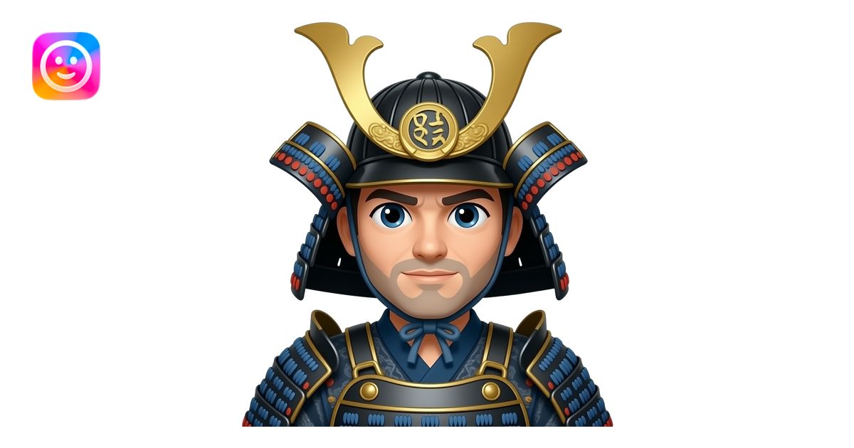 Samurai 2.0 emoji | AI Emoji Generator