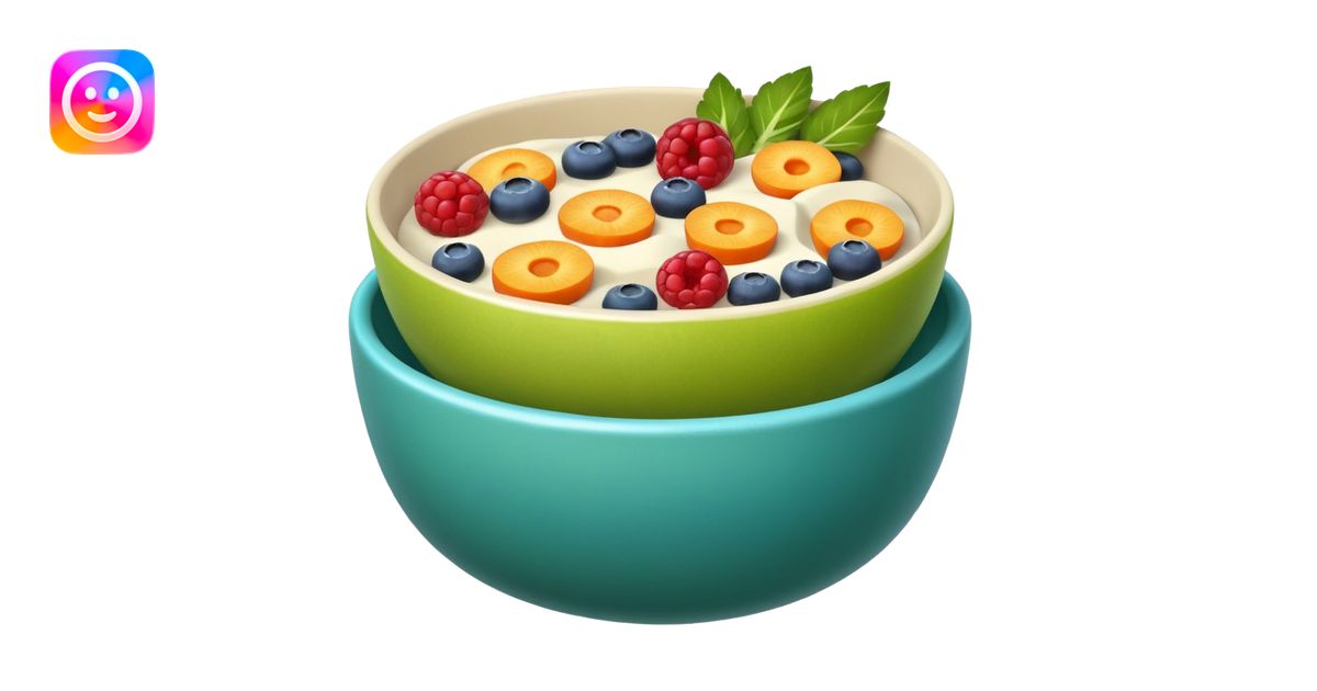 healthy bowls emoji | AI Emoji Generator