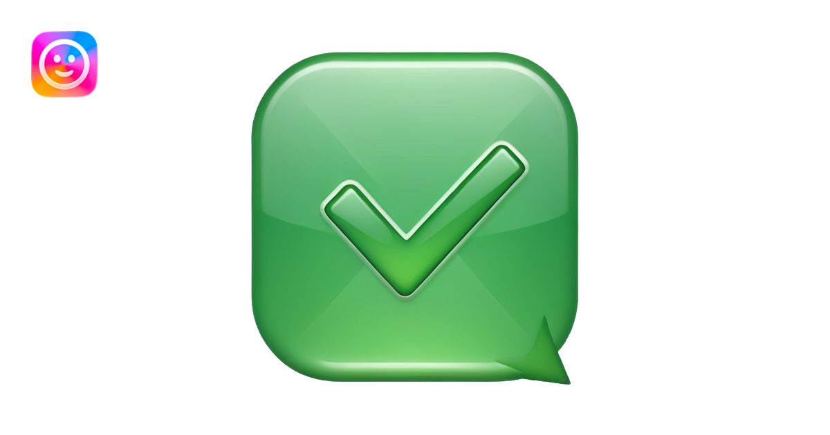 checkmark emoji | AI Emoji Generator