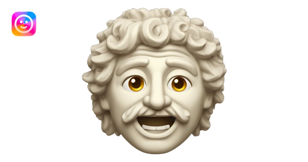 Ancient Greek King Odysseus Statue Face Only, Rolling on the floor ...