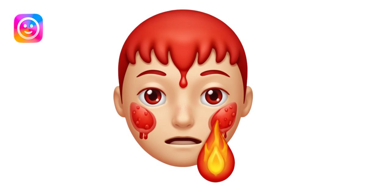 pimple emoji | AI Emoji Generator