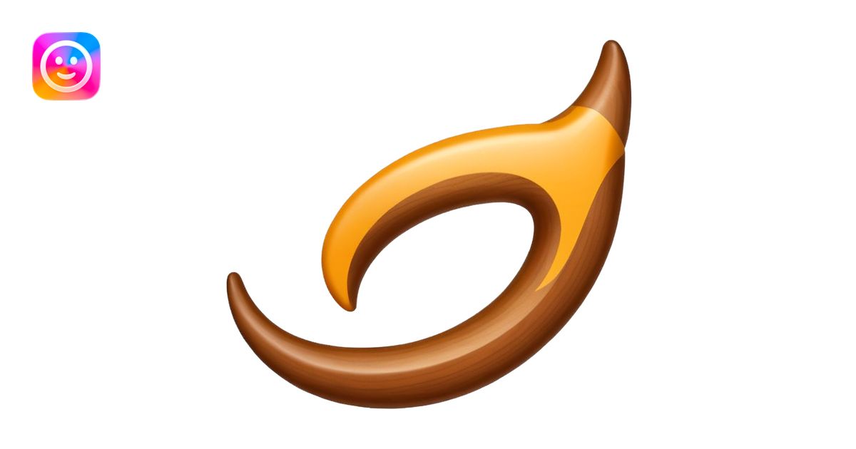 Boomerang coming back emoji | AI Emoji Generator