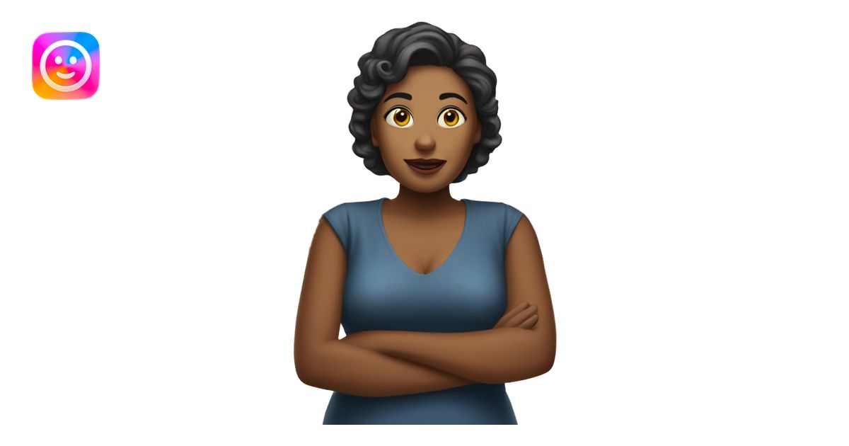 Lady in waiting emoji | AI Emoji Generator