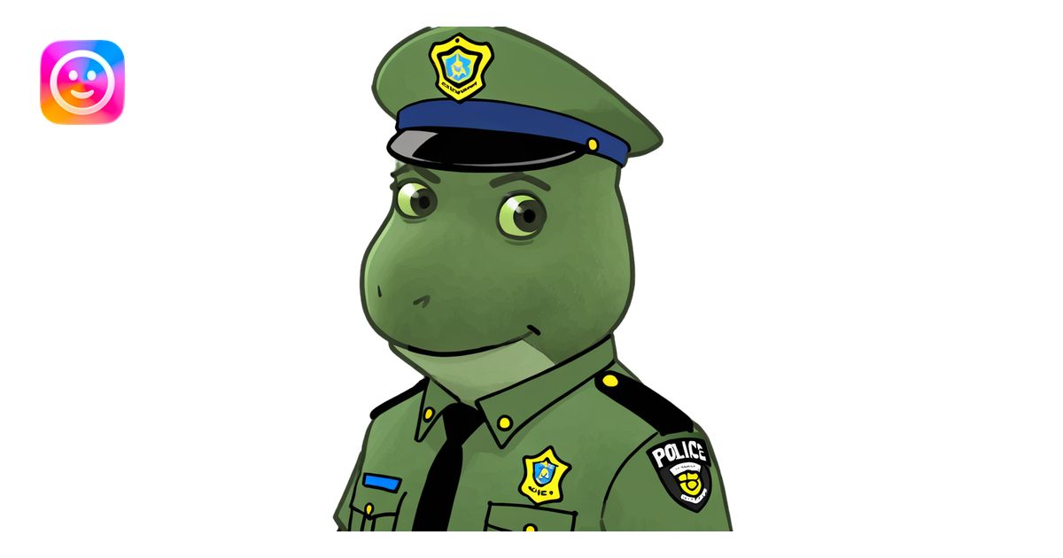 Poop police officer meme | AI Emoji Generator
