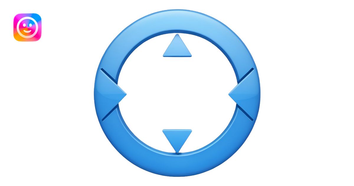 mac os icon conversion, rotation arrows emoji | AI Emoji Generator