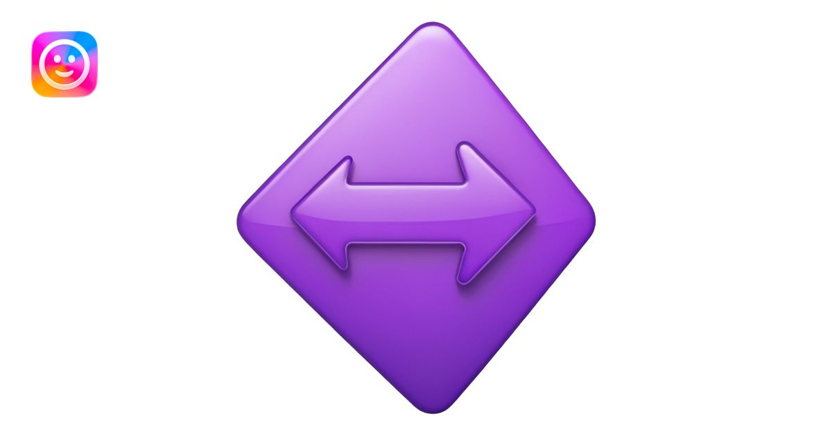 seta para direita roxa emoji | AI Emoji Generator