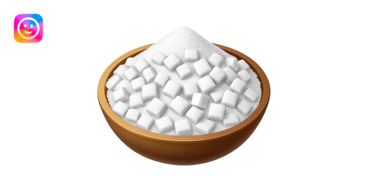 sugar emoji | AI Emoji Generator