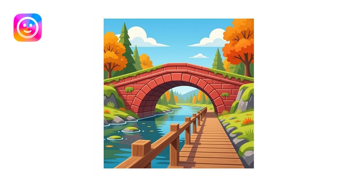 Ruby Bridge emoji | AI Emoji Generator