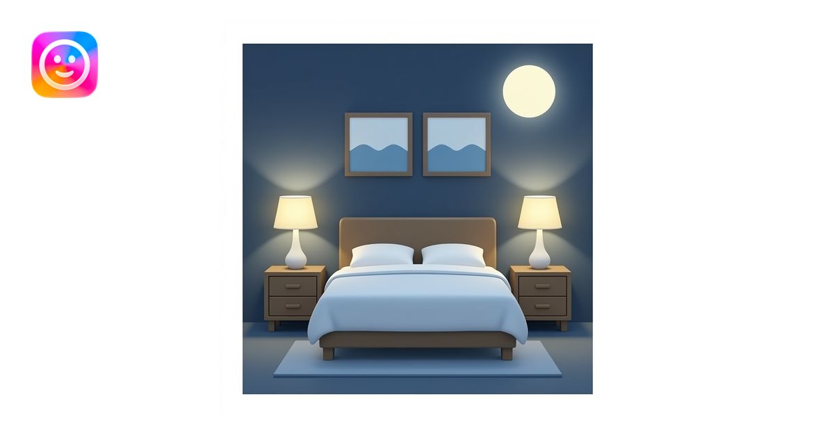 bedroom emoji | AI Emoji Generator