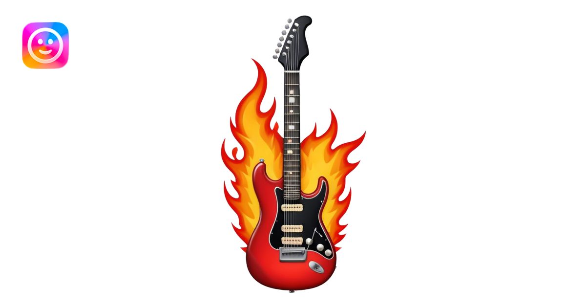 Create a bold and powerful emoji representing rock vocal performance in ...