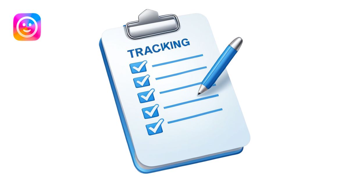 A checklist with a prominent blue checkmark on the first item ...
