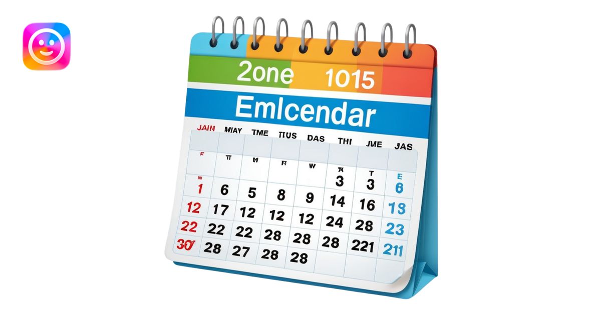 calendar emoji | AI Emoji Generator