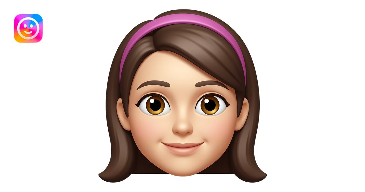 Put female emoji head on this emoji | AI Emoji Generator