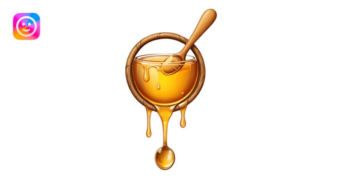 Honney Spoon Stick emoji | AI Emoji Generator