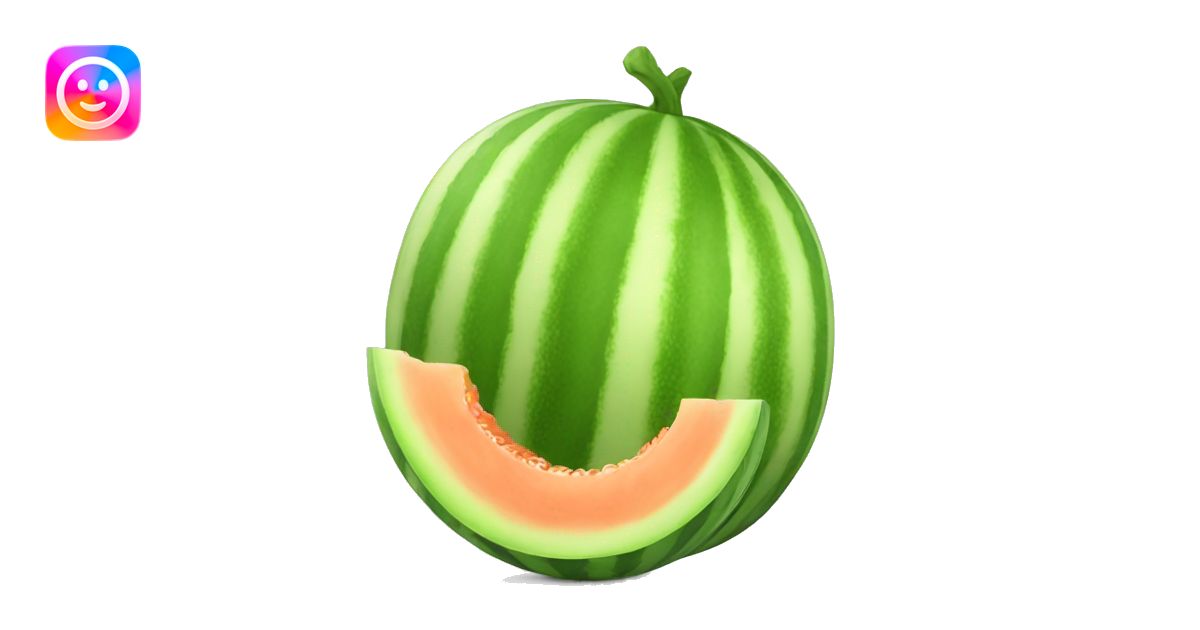 Melon emoji | AI Emoji Generator