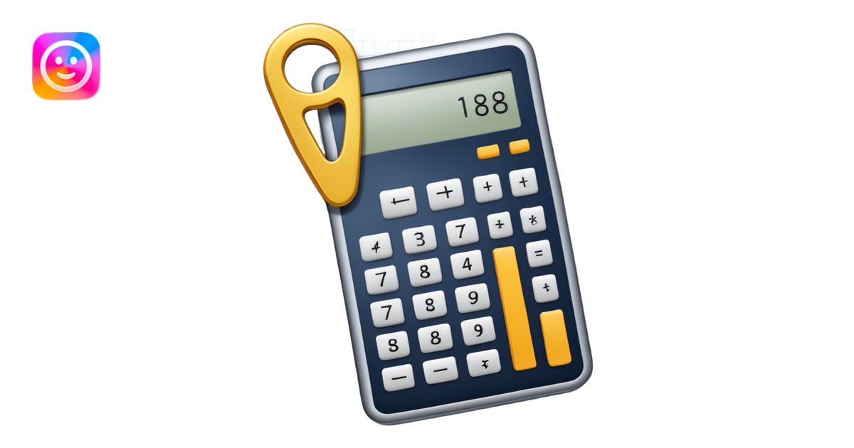 An icon featuring mathematical formulas, a calculator, geometric shapes ...