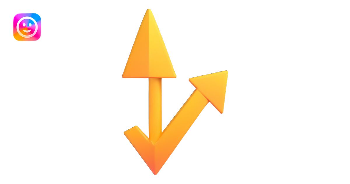arrow pointing up with upgrade icon emoji | AI Emoji Generator