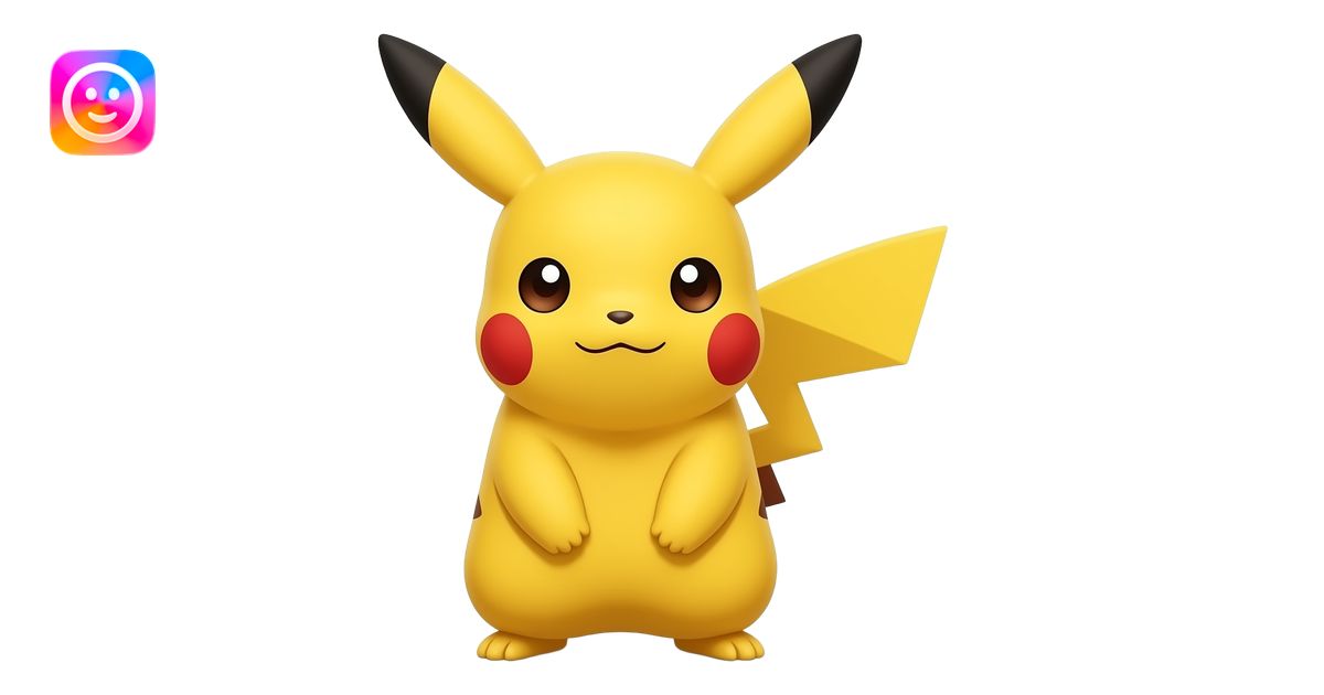 PIKACHU emoji | AI Emoji Generator