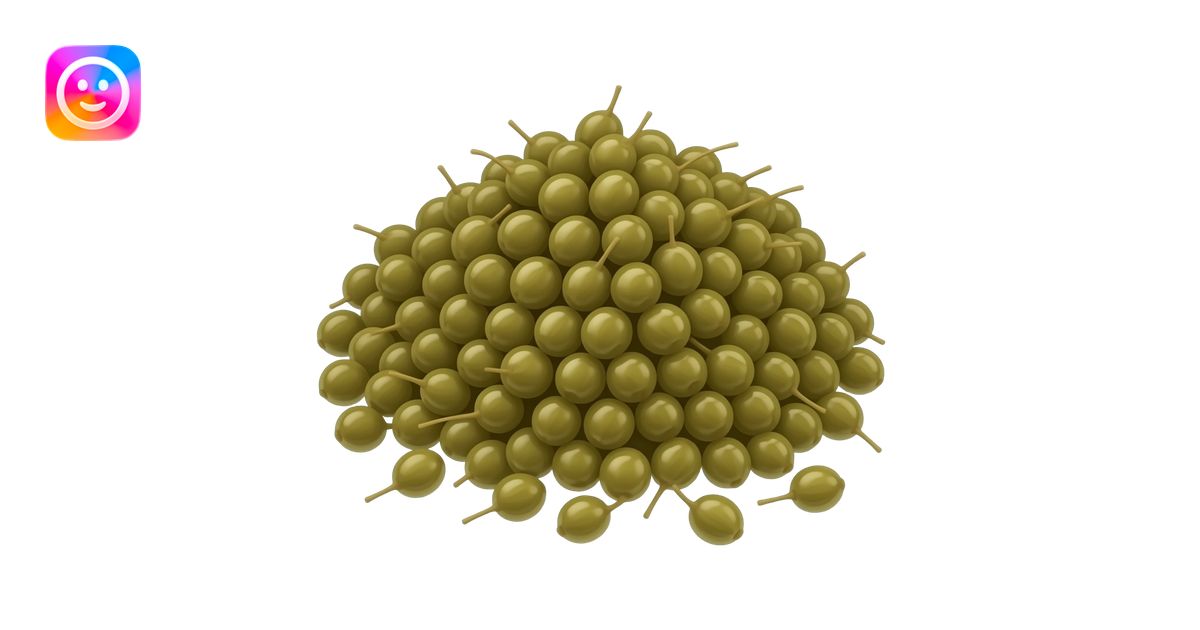 a heap of capers emoji | AI Emoji Generator