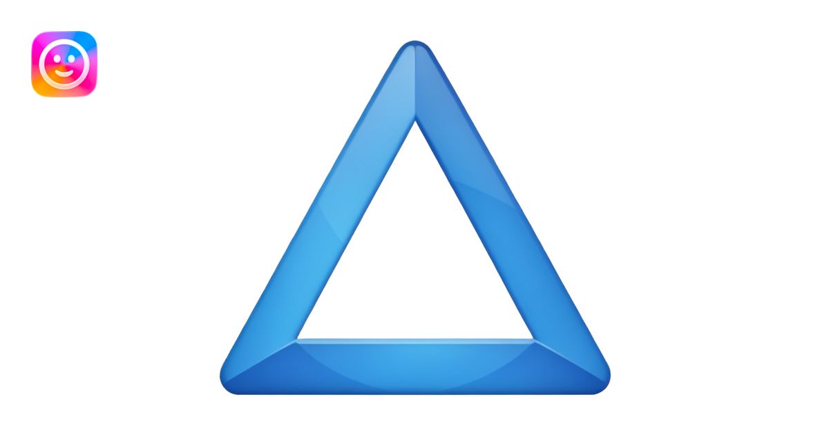 google drive triangle emoji emoji | AI Emoji Generator