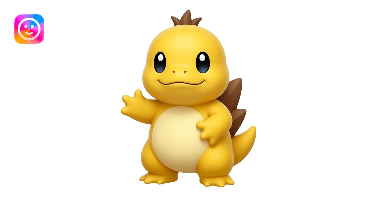 Psyduck emoji | AI Emoji Generator