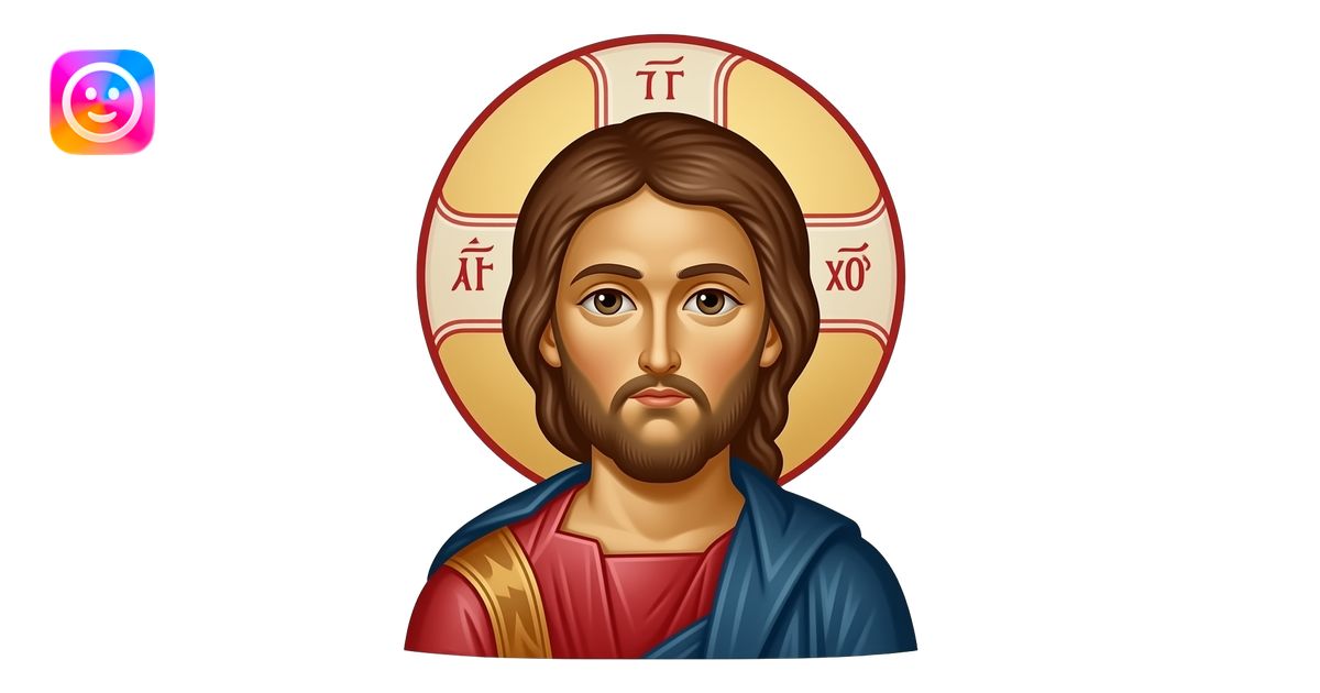 can you make an emoji of the Christ Pantocrator? emoji | AI Emoji Generator