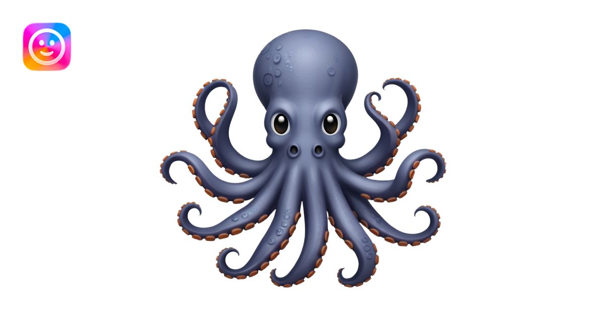 octopus emoji | AI Emoji Generator