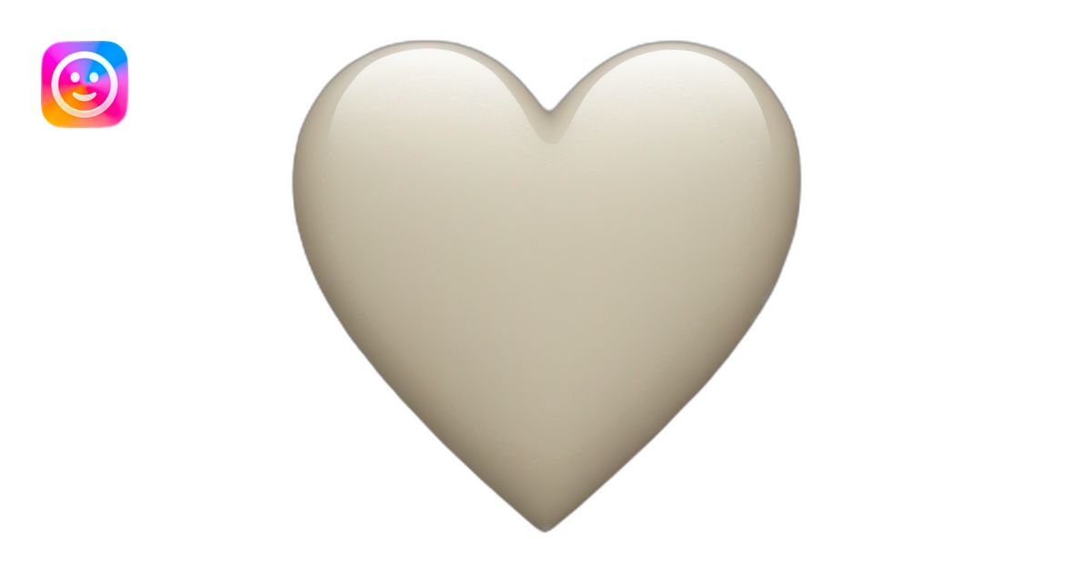Iphone Coeur Emoji AI Emoji Generator