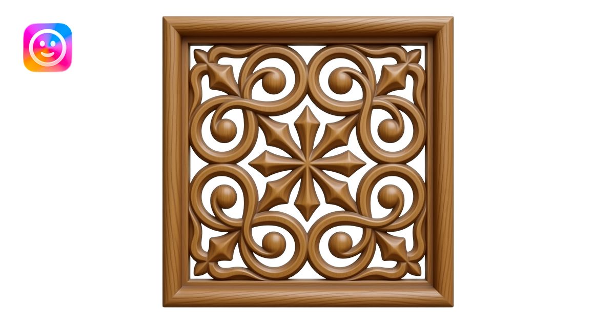 Decorative panel emoji | AI Emoji Generator