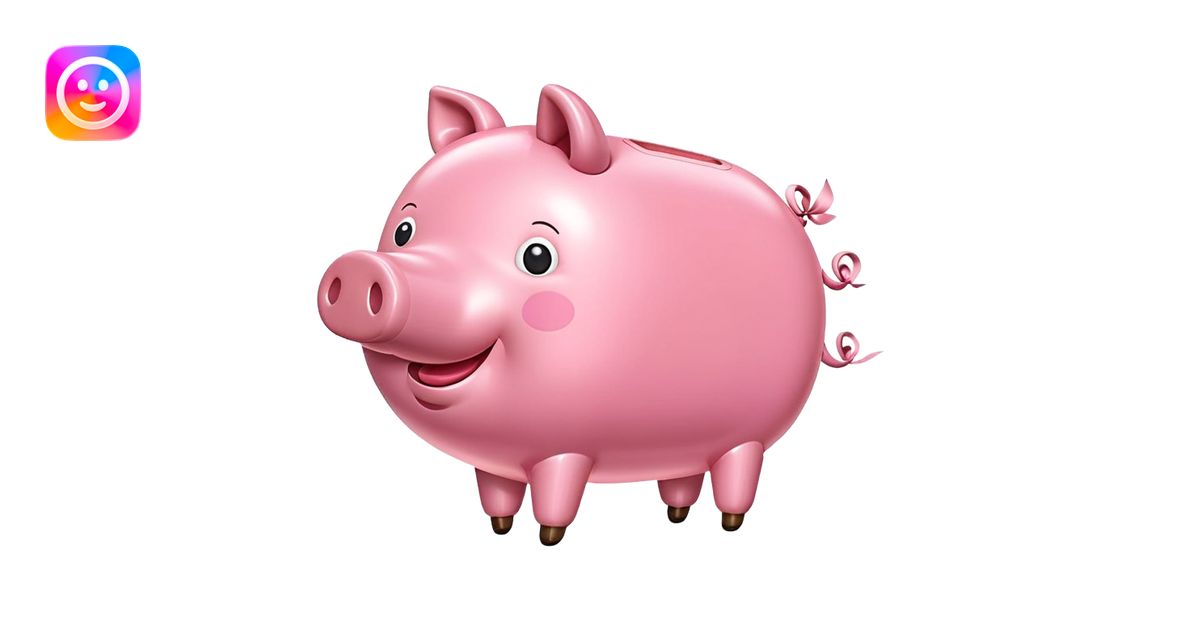 spam meat inflatable pig balloon emoji | AI Emoji Generator