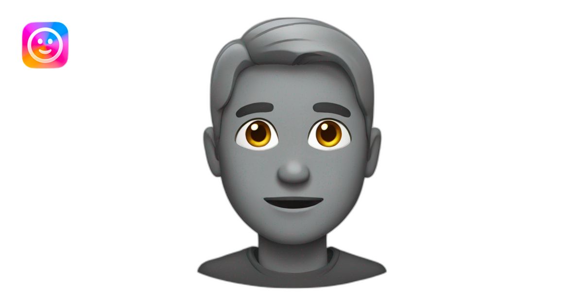 Grey emoji | AI Emoji Generator