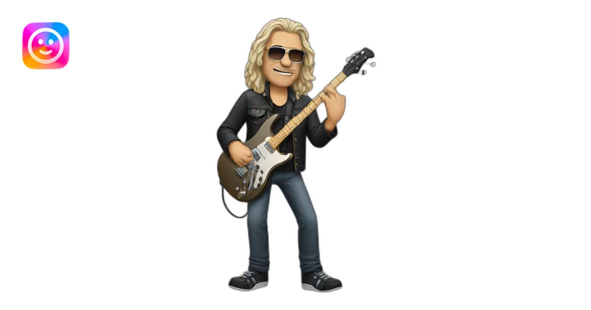 50 year old rocker emoji | AI Emoji Generator