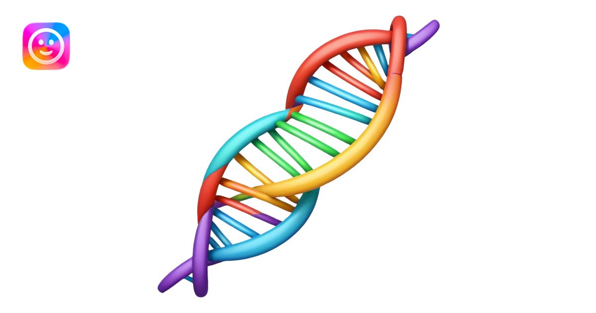 DNA emoji | AI Emoji Generator