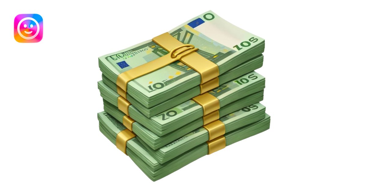 liasse-de-billet-d-euro-emoji-ai-emoji-generator