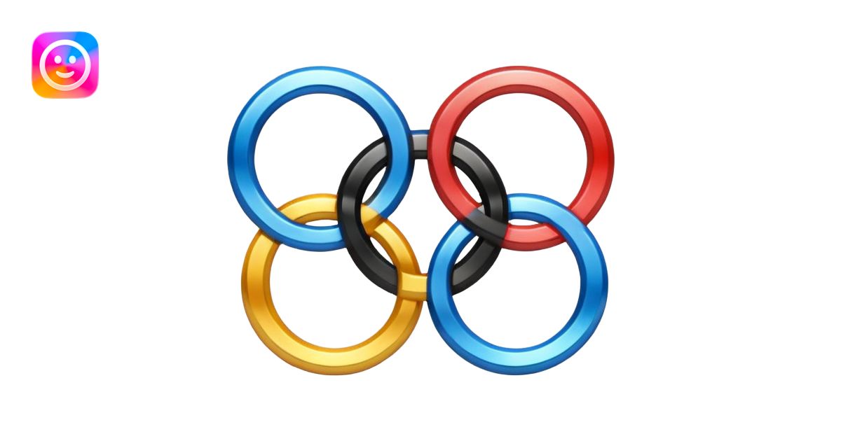 olympic rings emoji | AI Emoji Generator