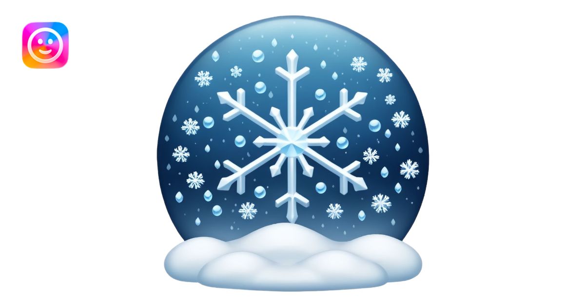snow emoji | AI Emoji Generator