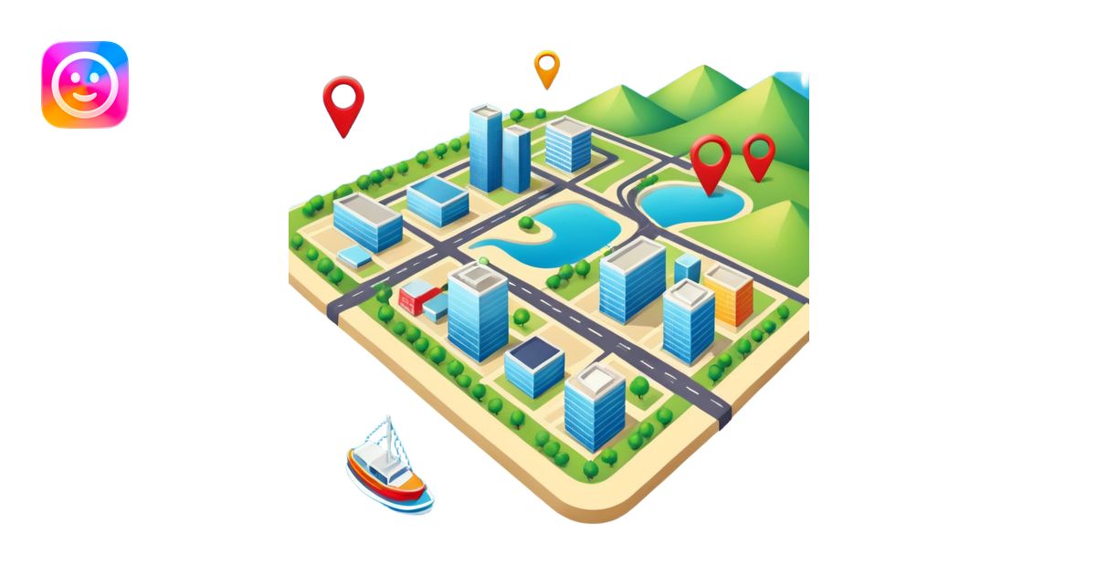 2 gis map emoji | AI Emoji Generator
