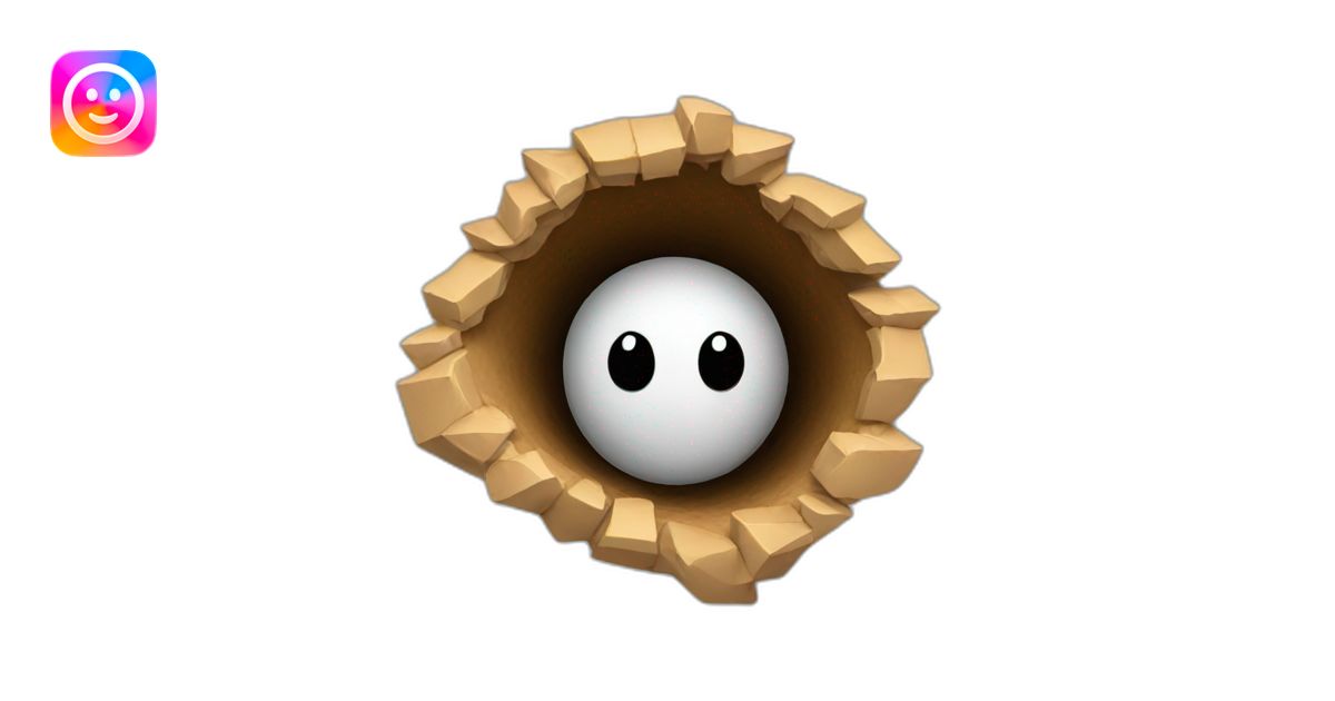 Hole emoji | AI Emoji Generator