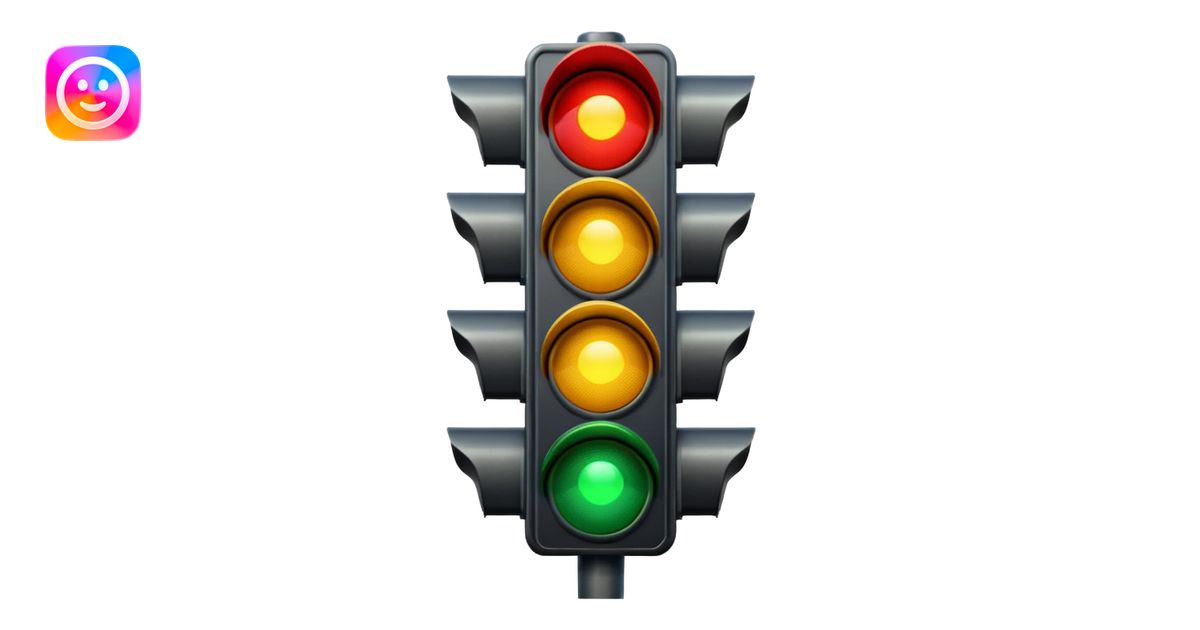 traffic light emoji | AI Emoji Generator