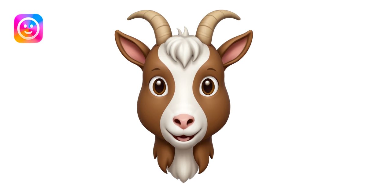 Goat gif emoji | AI Emoji Generator