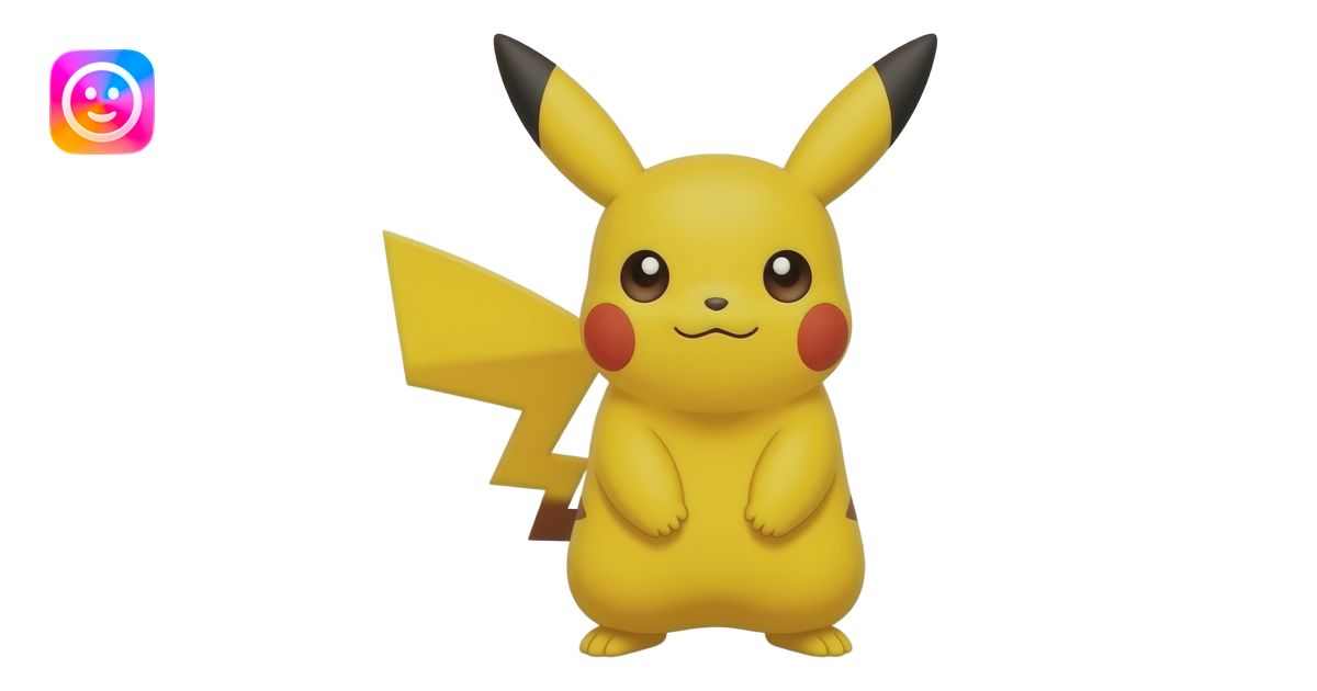 pikachu emoji | AI Emoji Generator