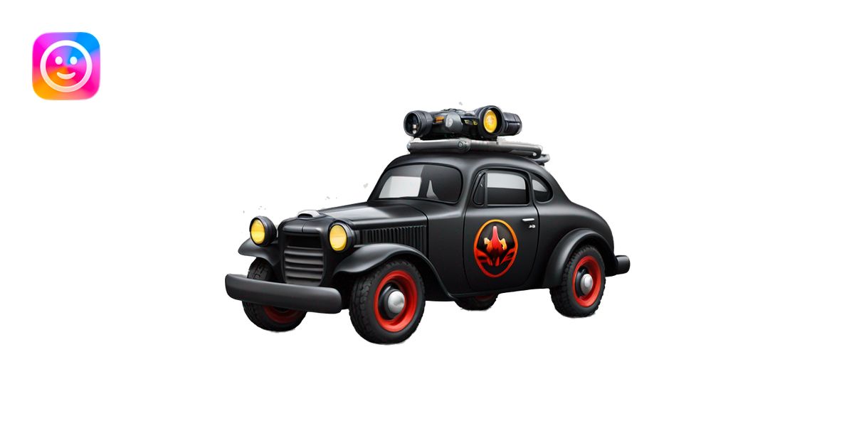 1949 dodge power wagon based Batmobile Scion FR-S emoji | AI Emoji ...