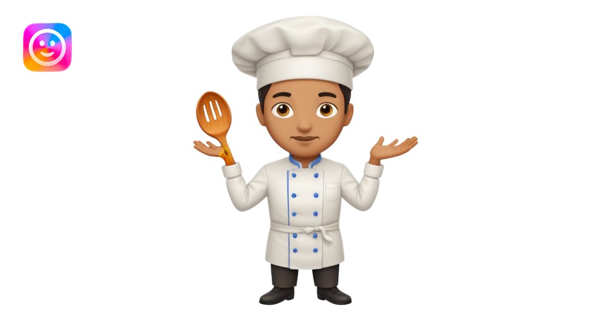 High resolution of realistic full body chef distorted , no extra hybrid ...
