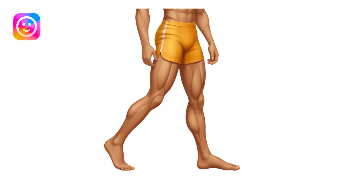 Create leg muscle emoji emoji | AI Emoji Generator