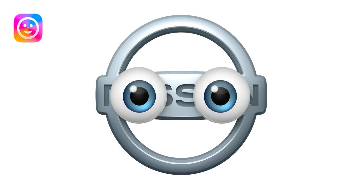 Nissan Sentra (Two Eyeballs) emoji | AI Emoji Generator