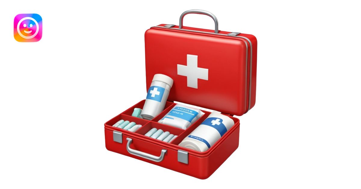 first aid kit emoji | AI Emoji Generator