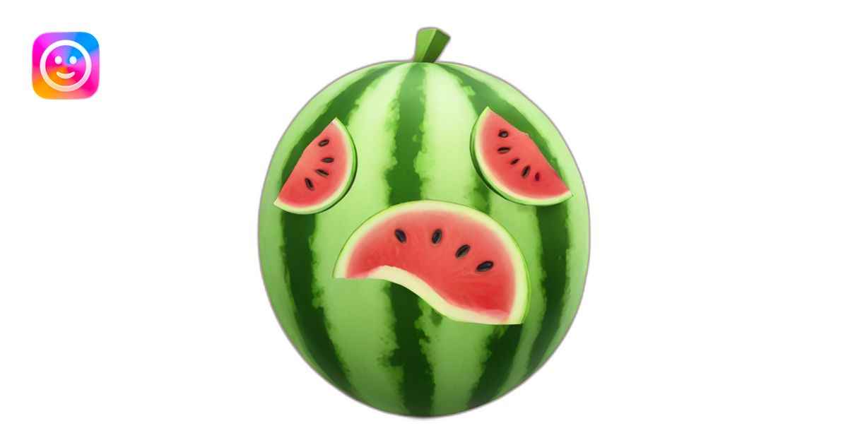 watermelon emoji | AI Emoji Generator