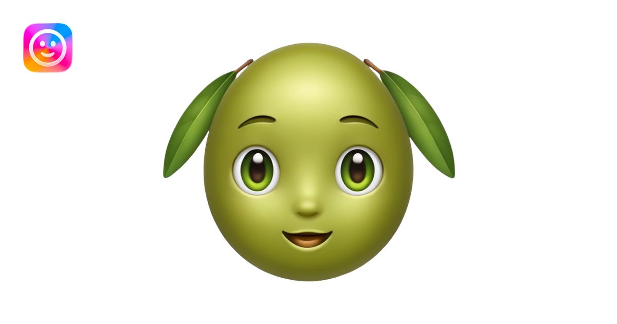 cute olive emoji | AI Emoji Generator