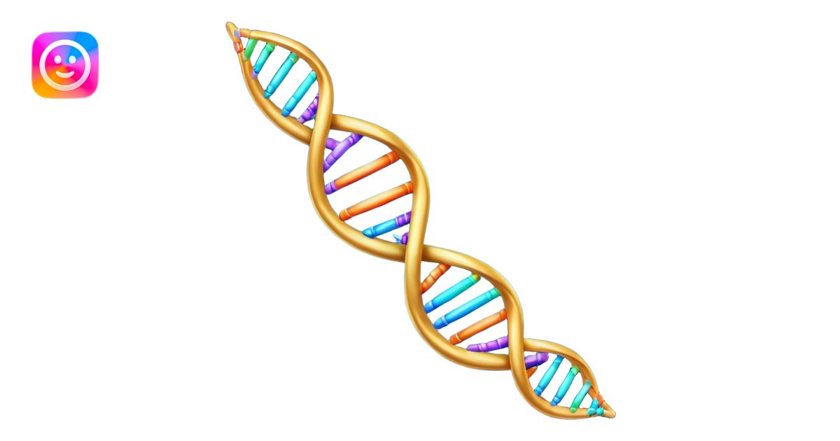 DNA emoji | AI Emoji Generator