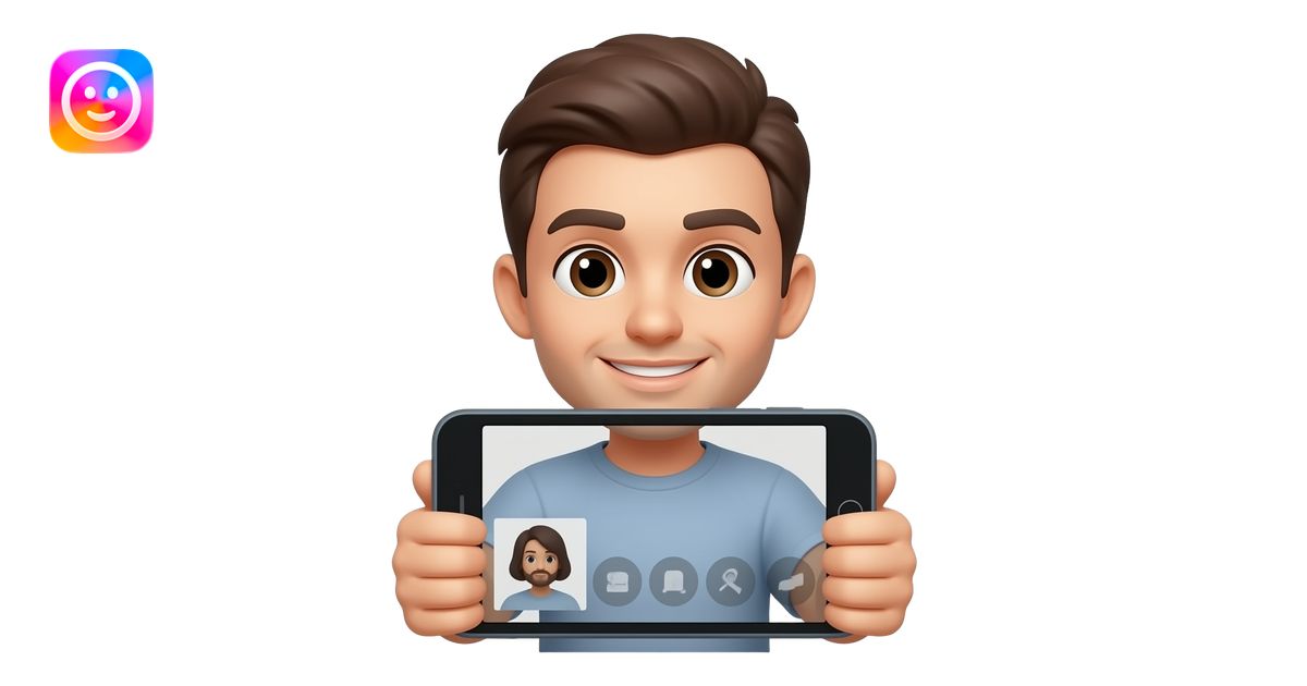 streaming on a phone emoji | AI Emoji Generator